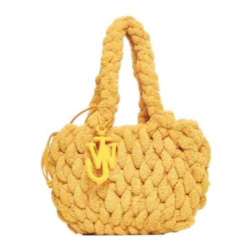 JW Anderson Snygg Väskor Kollektion Yellow, Dam