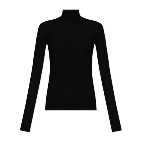 Bottega Veneta Ull turtleneck Black, Dam