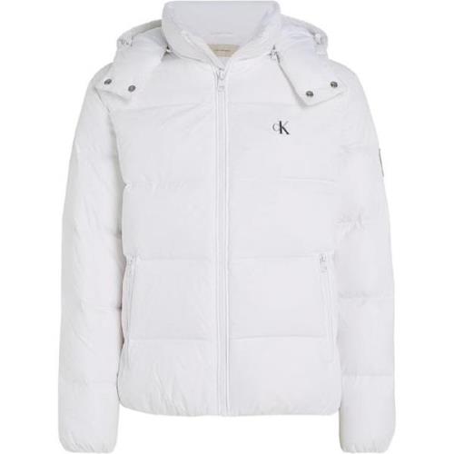 Calvin Klein Vit Quiltad Dunjacka Aw24 White, Herr