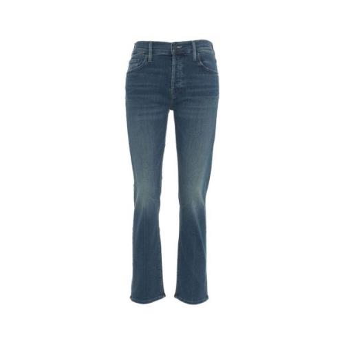 Mother Blå Jeans Aw24 Damkläder Blue, Dam