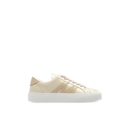 Moncler Sportskor 'Monaco2' Beige, Dam