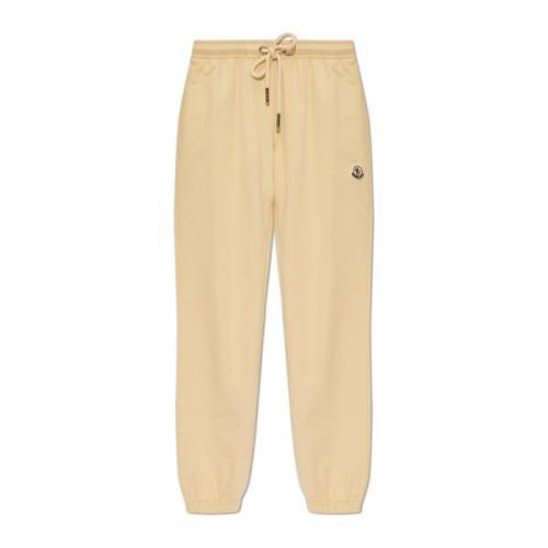 Moncler Sweatpants Beige, Dam