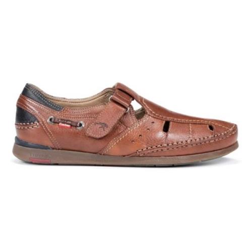 Fluchos Platta Sandaler Brown, Herr