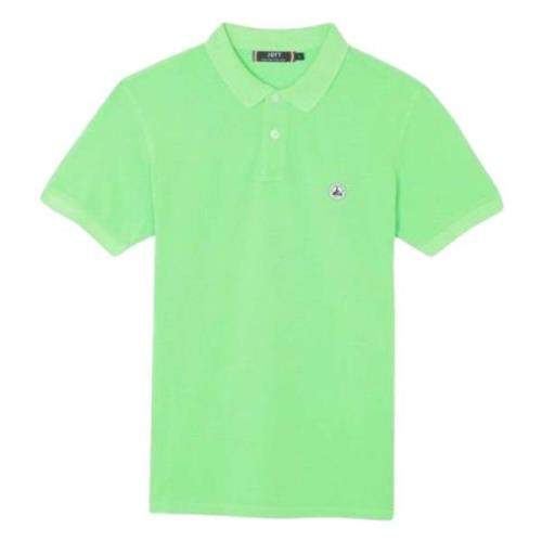 Jott Cherbourg Short Sleeve Polo Green, Herr