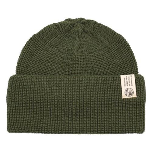 Deus Ex Machina Deck Beanie Wool Cap Green, Unisex