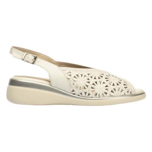 Pitillos Platta Sandaler White, Dam