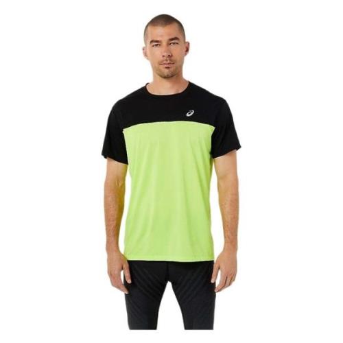 Asics Löpar T-shirt Green, Herr