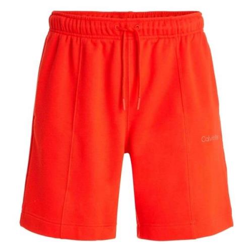 Calvin Klein Stiliga avslappnade shorts Pw-8.5 Red, Herr