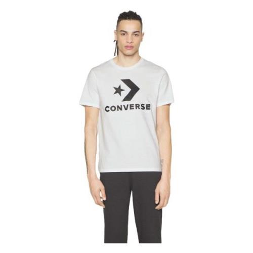 Converse T-Shirts White, Herr