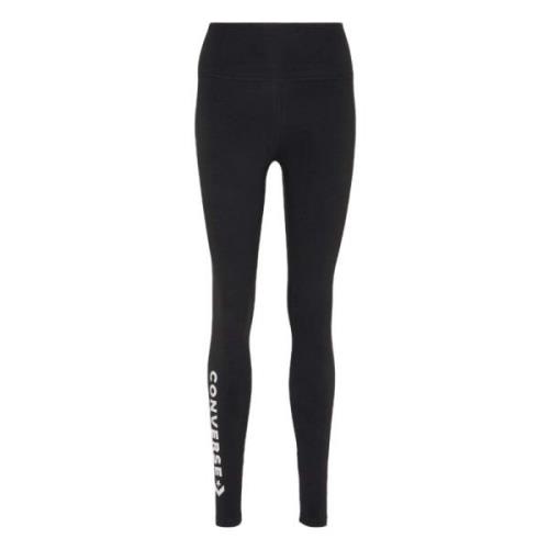 Converse Wordmark Leggings Black, Dam