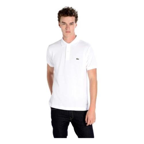 Lacoste Polo med korta ärmar White, Herr