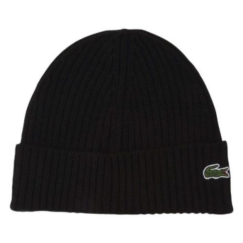 Lacoste Bonnet Wool Cap Black, Unisex