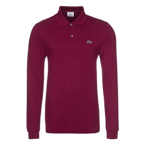 Lacoste Långärmad Polo Purple, Herr