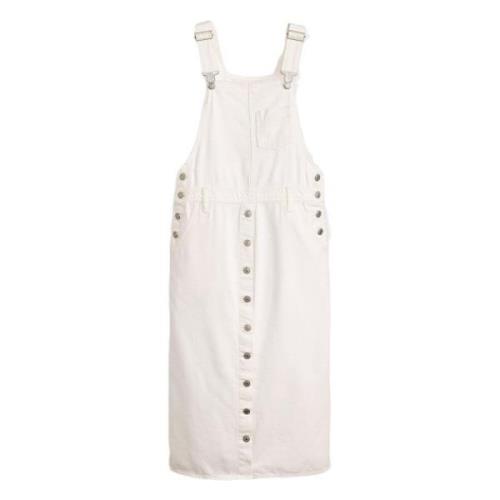 Levi's Jeansklänning Tico Dress White, Dam