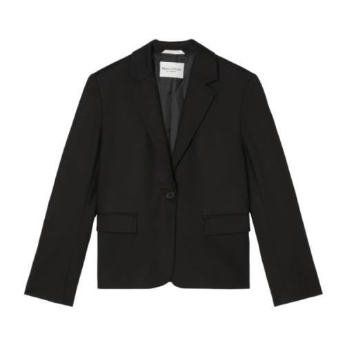 Marc O'Polo Blazer regular Black, Dam