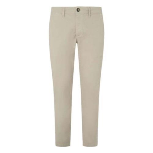 Pepe Jeans Långa byxor Beige, Herr