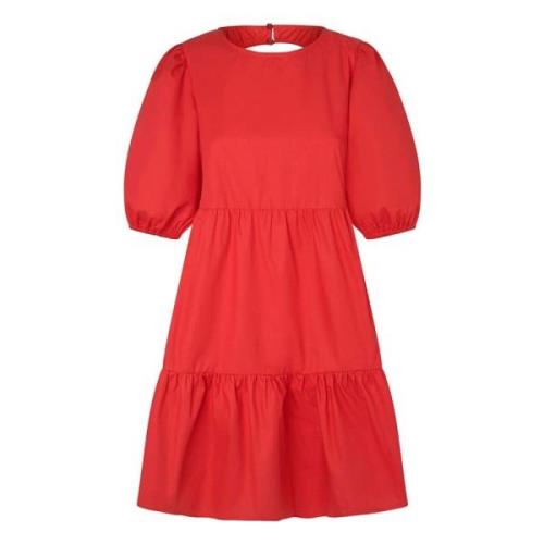 Pepe Jeans Short Dresses Red, Dam