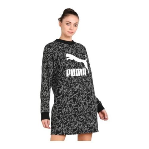 Puma Kort Klänning Black, Dam