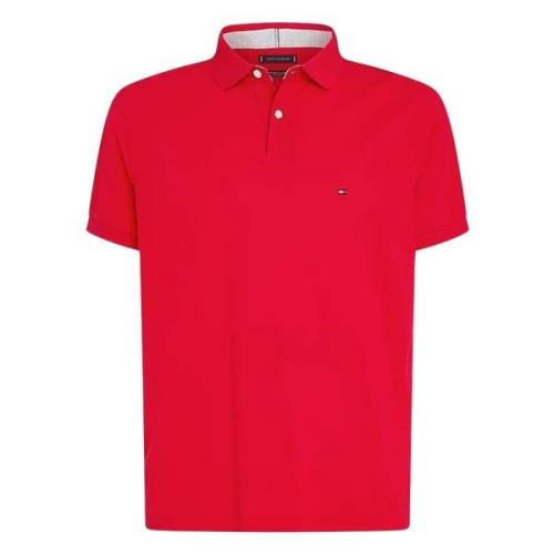 Tommy Hilfiger Polo med korta ärmar Red, Herr