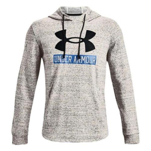 Under Armour Rival Terry Långärmad T-shirt Gray, Herr