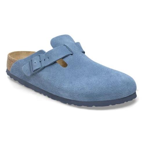 Birkenstock Boston Sandaler Blue, Dam