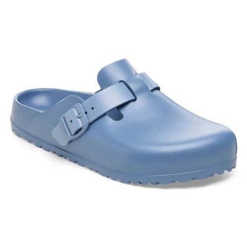 Birkenstock Boston Essentials Eva Träskor Blue, Dam