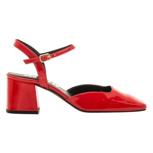 Mustang Rosalie Dress Shoes Red, Dam