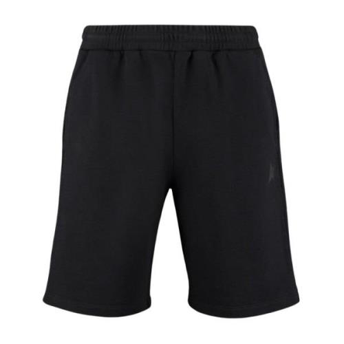 Golden Goose Svarta Bomullsshorts Ss22 Black, Herr