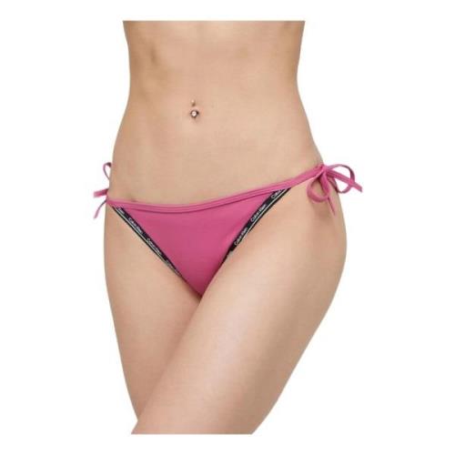 Calvin Klein Jeans Rosa Spets Beachwear Vår/Sommar Pink, Dam