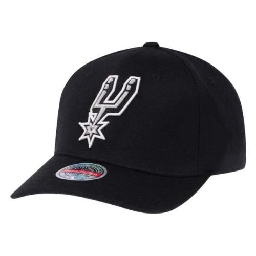 Mitchell & Ness SAN Antonio Spurs Cap Black, Unisex