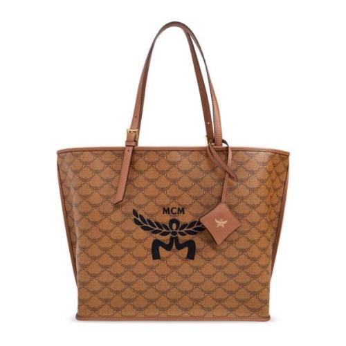 MCM Shopper väska Brown, Dam