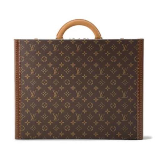 Louis Vuitton Vintage Pre-owned Canvas louis-vuitton-vskor Brown, Dam