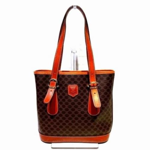 Celine Vintage Pre-owned Plast celine-vskor Brown, Dam