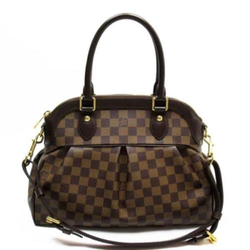 Louis Vuitton Vintage Pre-owned Canvas louis-vuitton-vskor Brown, Dam