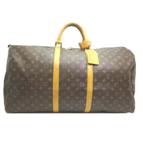 Louis Vuitton Vintage Pre-owned Canvas louis-vuitton-vskor Brown, Dam