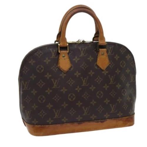 Louis Vuitton Vintage Pre-owned Canvas handvskor Brown, Dam