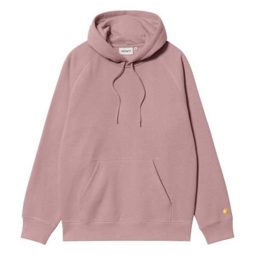 Carhartt Wip Chase Hoodie Pink, Herr