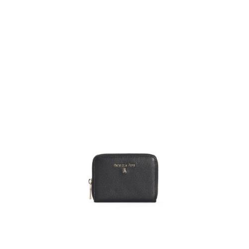 Patrizia Pepe Essential Medium Zip-around Plånbok Black, Dam