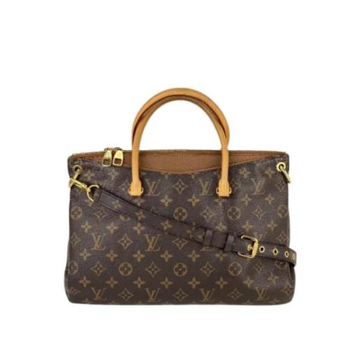 Louis Vuitton Vintage Pre-owned Canvas louis-vuitton-vskor Brown, Dam