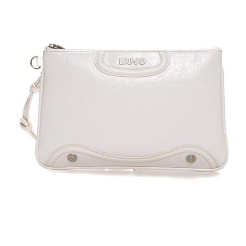 Liu Jo Kuvert Pochette med Avtagbar Rem White, Dam