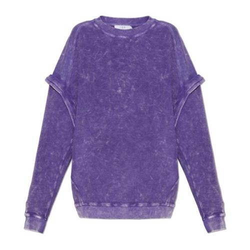 IRO Sweatshirt Jahina Purple, Dam