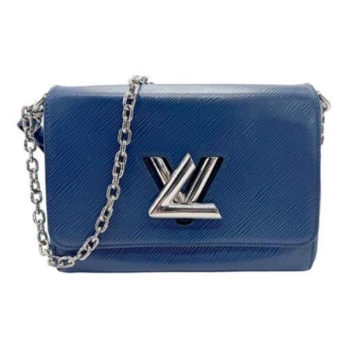 Louis Vuitton Vintage Pre-owned Laeder louis-vuitton-vskor Blue, Dam