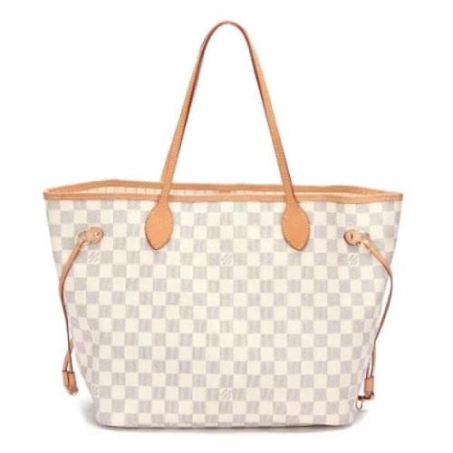 Louis Vuitton Vintage Pre-owned Canvas totevskor White, Dam