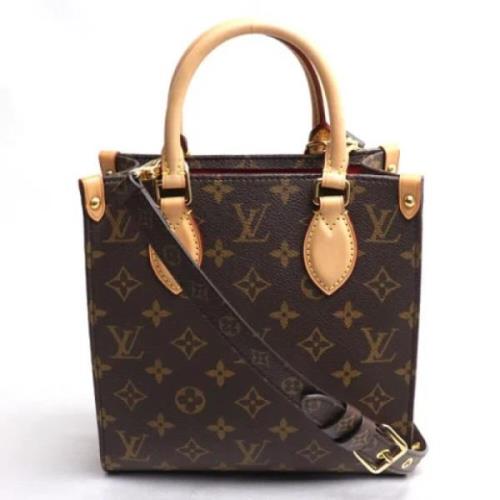 Louis Vuitton Vintage Pre-owned Tyg louis-vuitton-vskor Brown, Dam