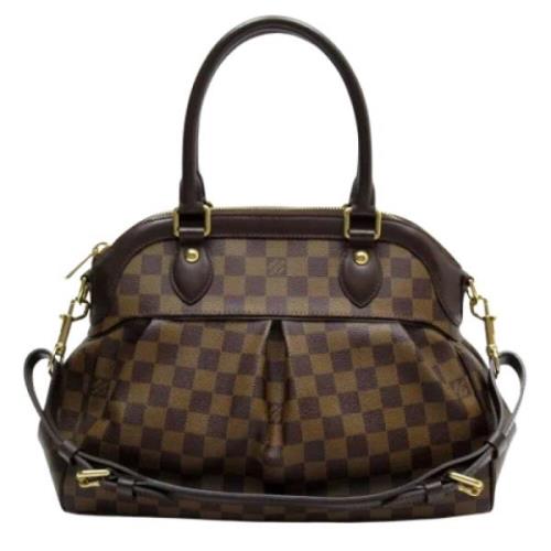 Louis Vuitton Vintage Pre-owned Canvas louis-vuitton-vskor Brown, Dam