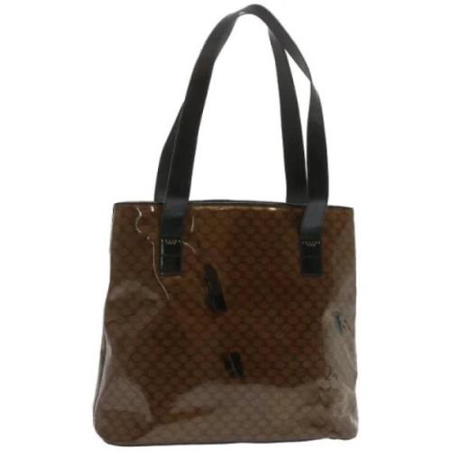 Celine Vintage Pre-owned Canvas totevskor Brown, Dam