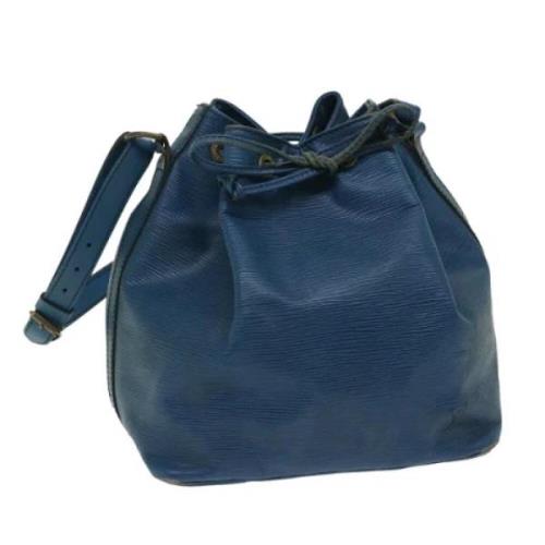 Louis Vuitton Vintage Pre-owned Laeder louis-vuitton-vskor Blue, Dam