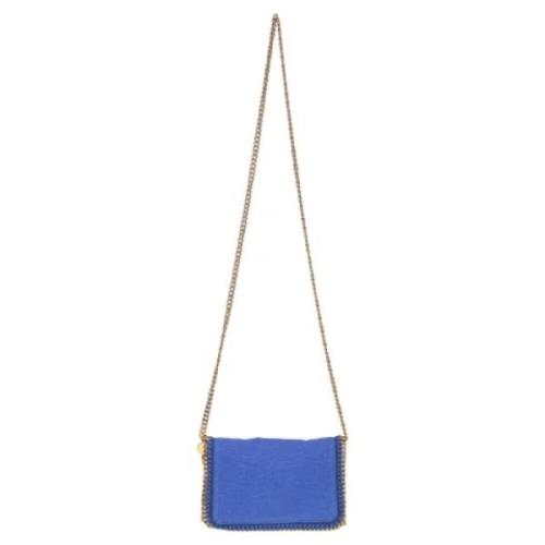 Stella McCartney Pre-owned Pre-owned Canvas crossbodyvskor Blue, Dam