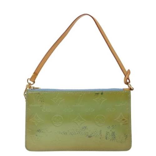 Louis Vuitton Vintage Pre-owned Laeder kuvertvskor Green, Dam