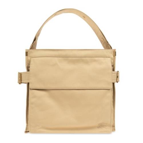 Burberry Väska Trench Medium type shopper Beige, Herr